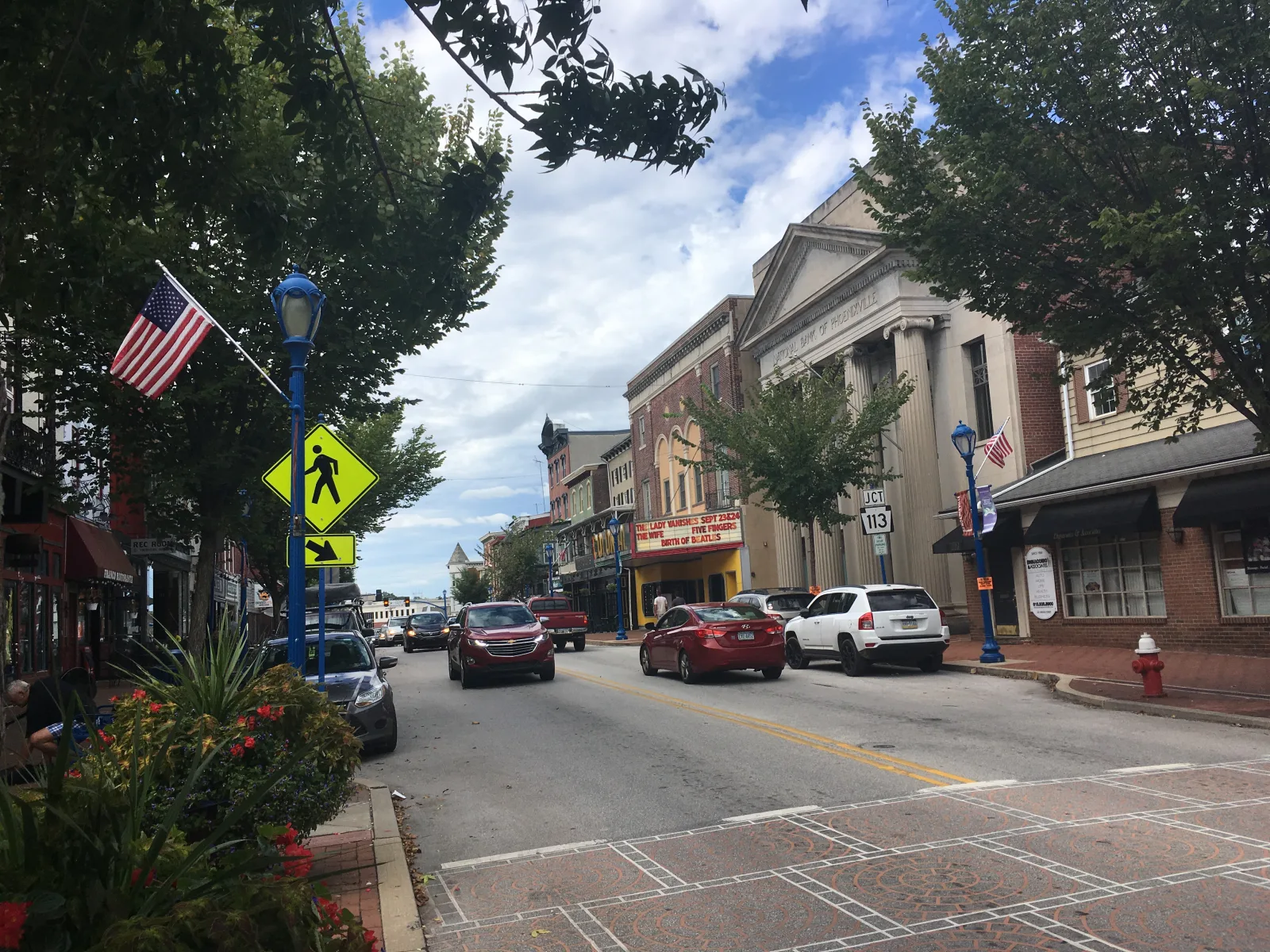 Bridge Street and the Colonial Theatre, Phoenixville (2018).
